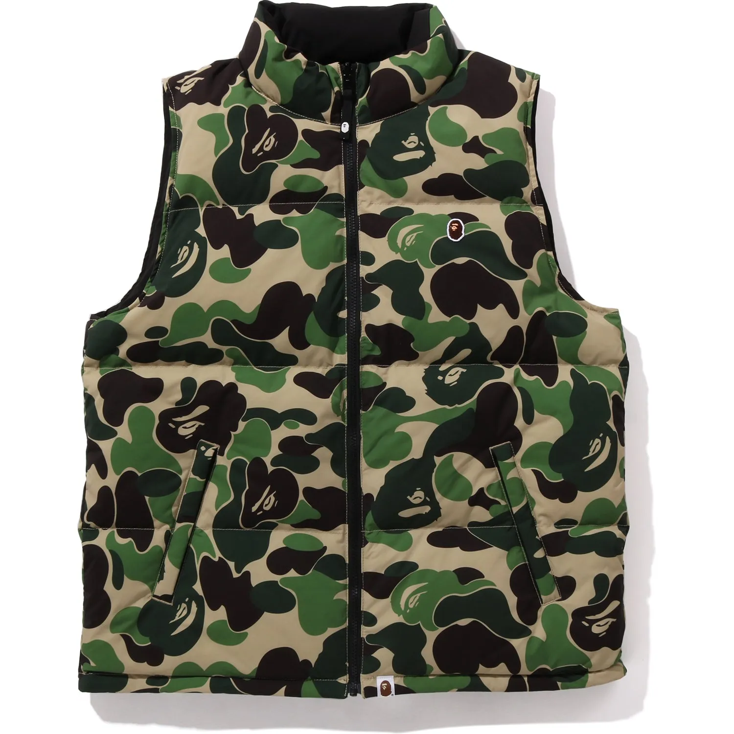 ABC CAMO REVERSIBLE DOWN VEST MENS