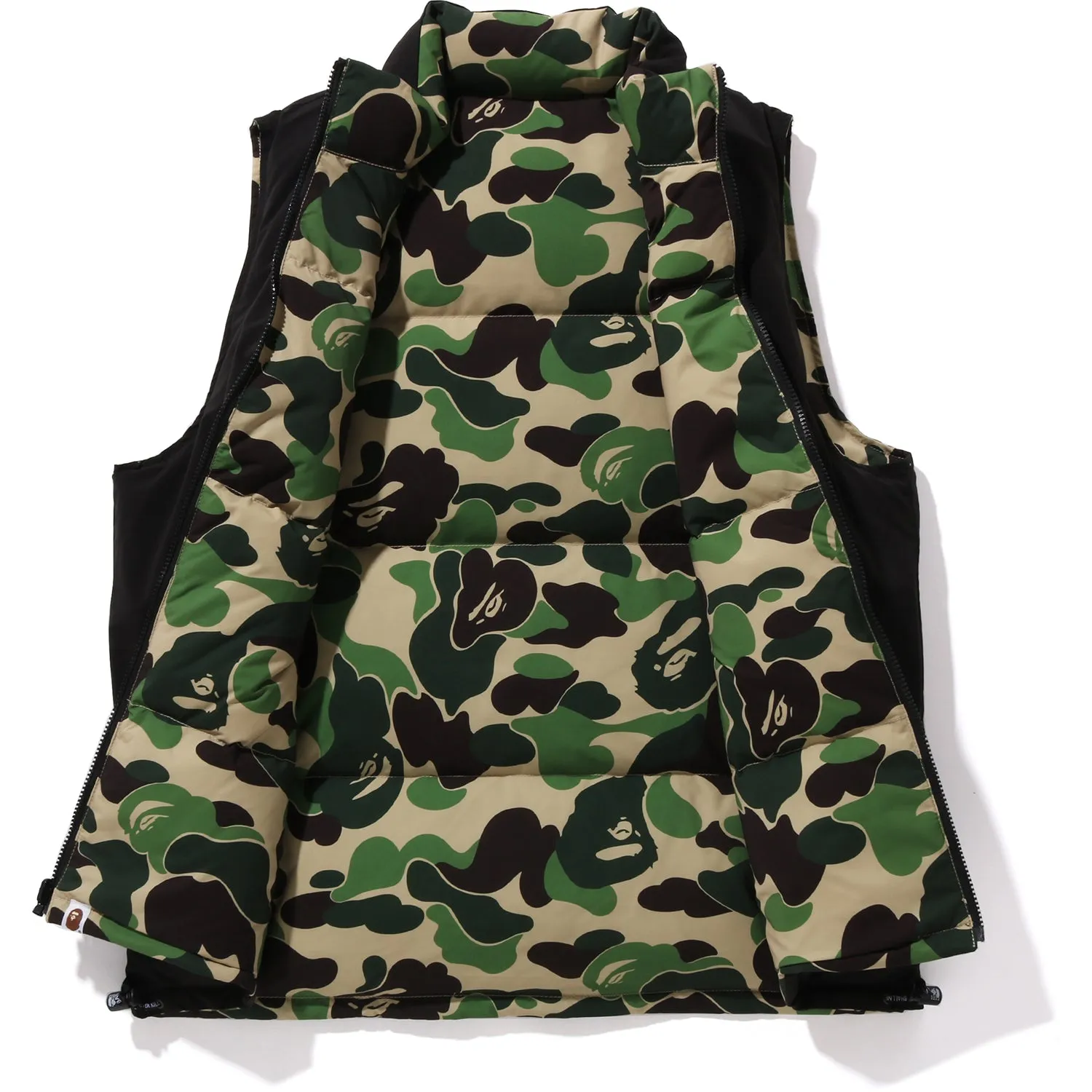 ABC CAMO REVERSIBLE DOWN VEST MENS