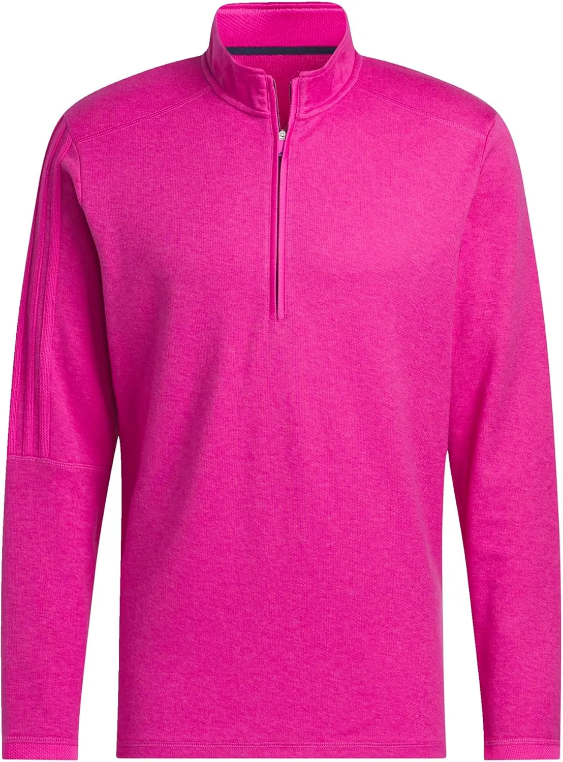 adidas Men's 3-Stripes Quarter Zip Golf Pullover