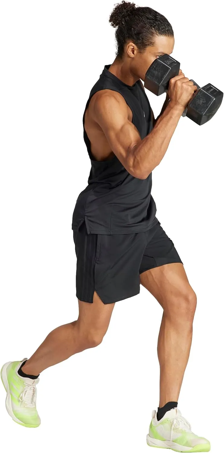 adidas Men's Designed 4 Training High Intensity Workout Heat.rdy Tank Top