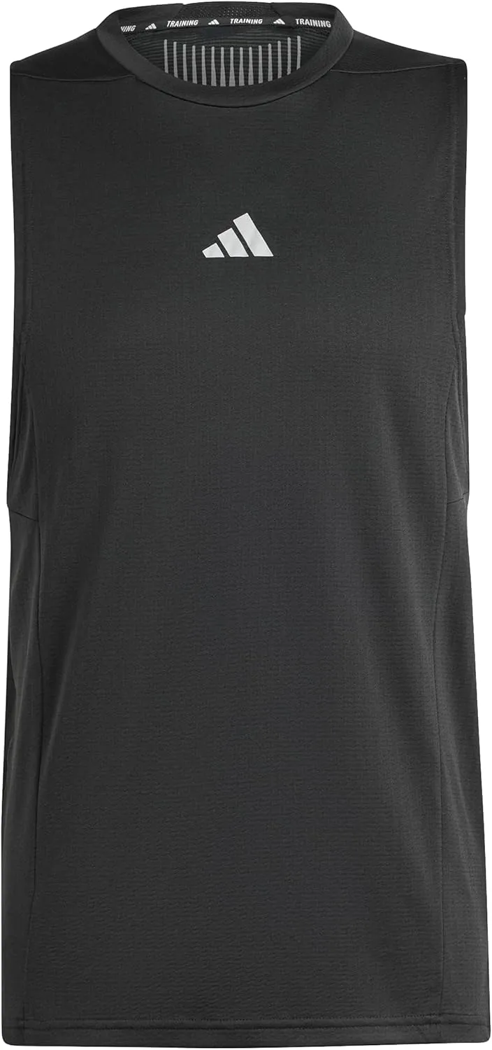 adidas Men's Designed 4 Training High Intensity Workout Heat.rdy Tank Top