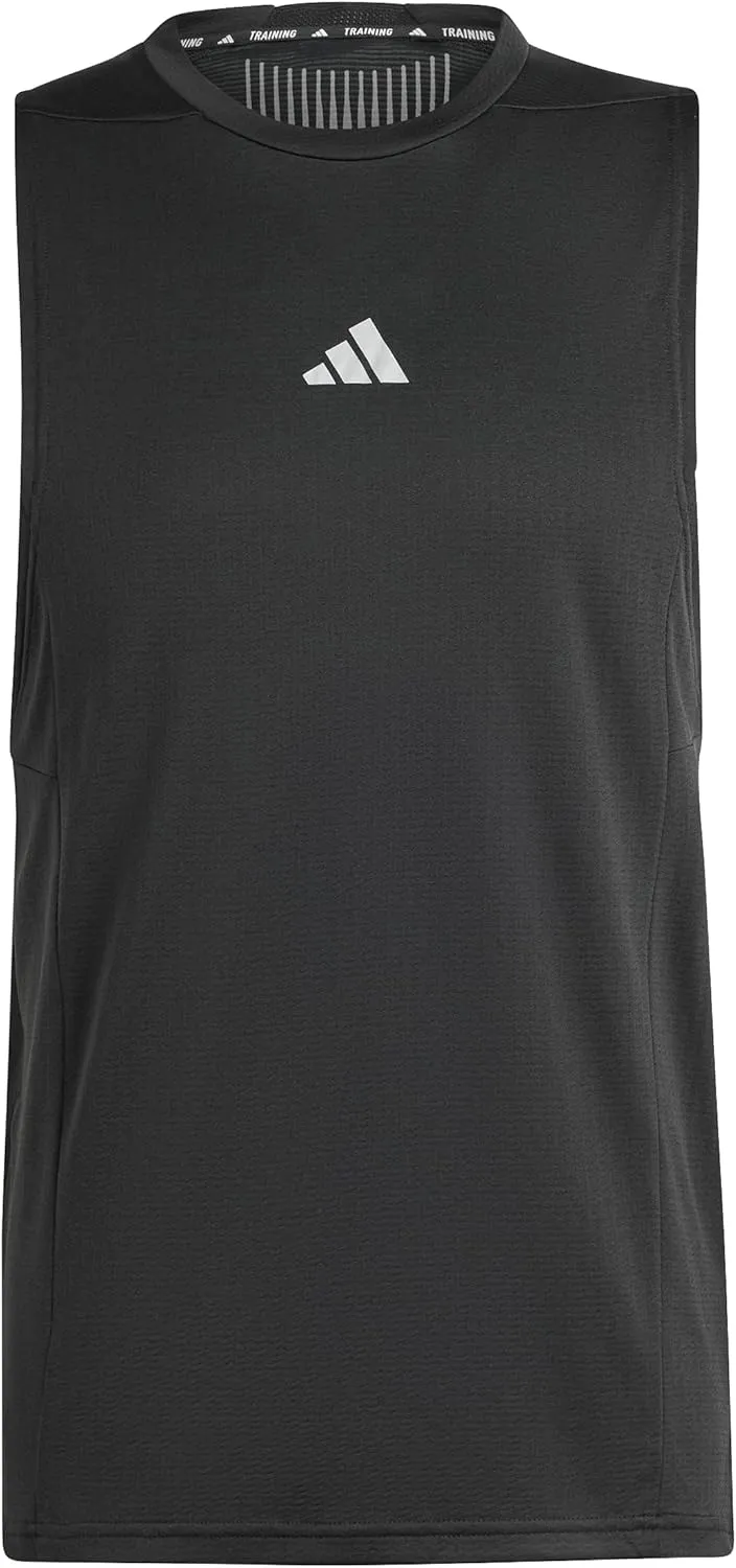 adidas Men's Designed 4 Training High Intensity Workout Heat.rdy Tank Top