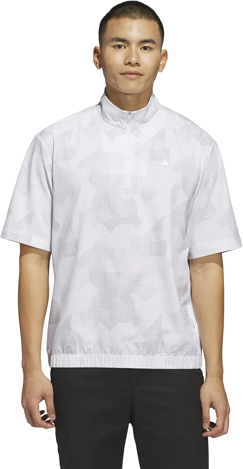 adidas Men's Go-to DWR Short Sleeve Half-Zip Pullover