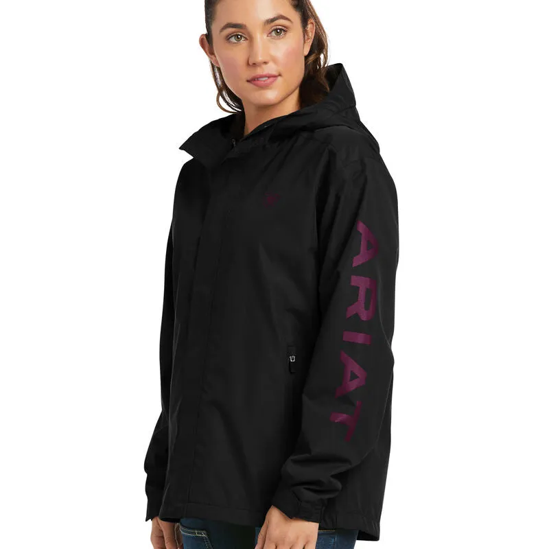 Ariat® Ladies Rebar Stormshell Black Waterproof Jacket 10037842
