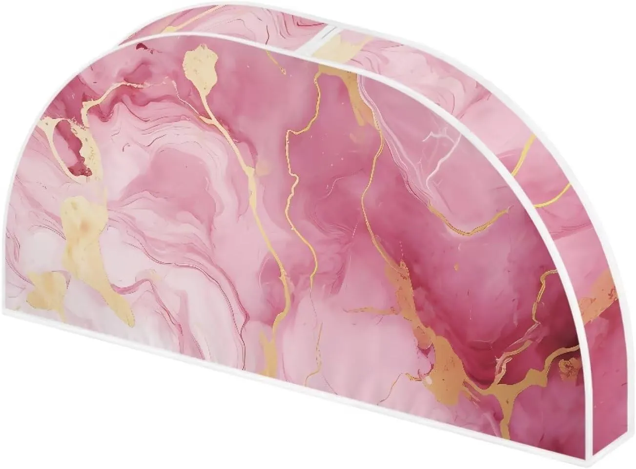 Babrukda Pink Marble Garment Bags for Storage, Clothes Garment Rack Cover for Dress, Suit, Coat, Shirts Wardrobe Clothes Protector 12.48 x 24.61 Inch Hang Up Storage Bag, Cover Only