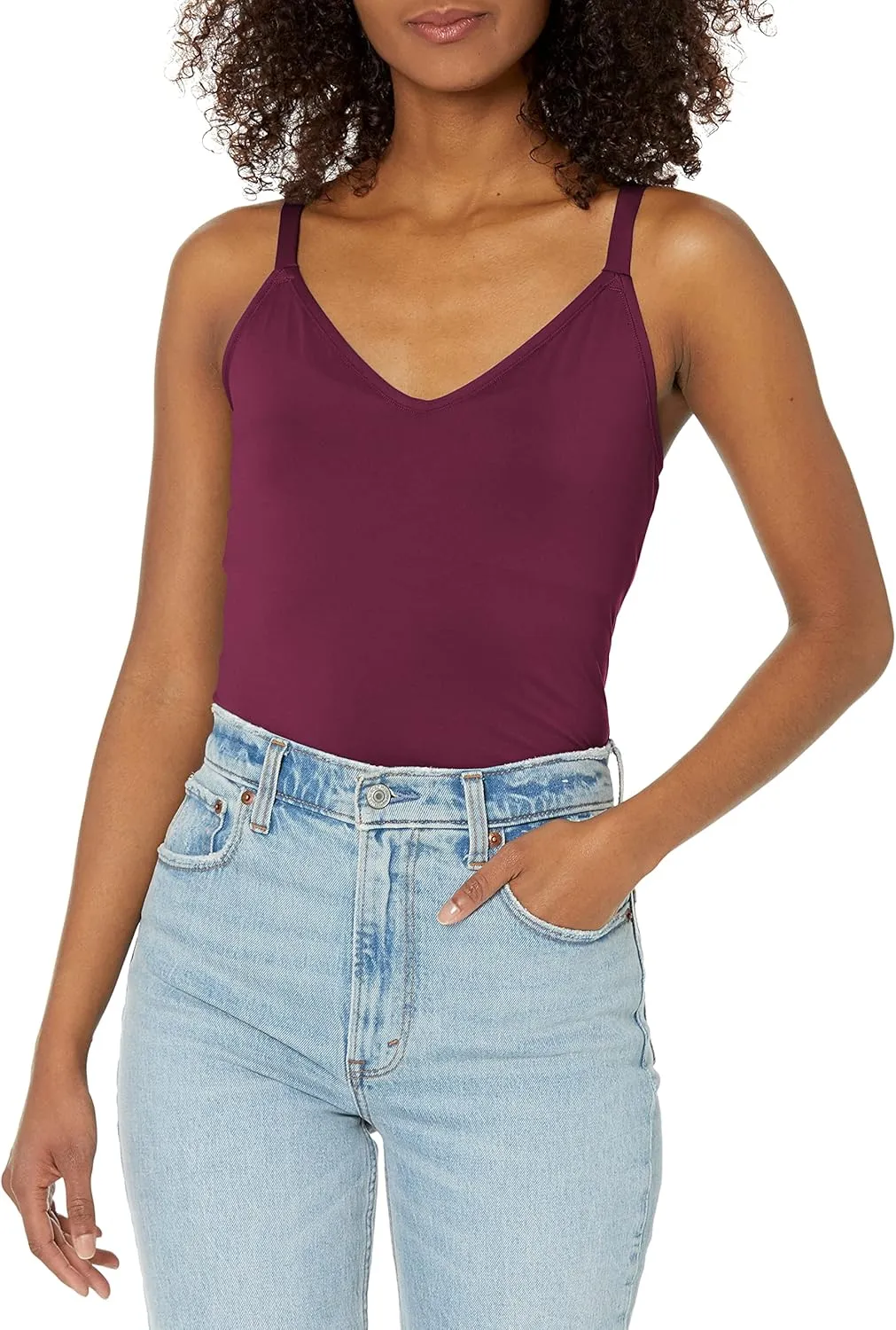 Bali Women's B Kind Smoothing Cami with Shelf Bra Df2001
