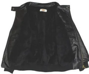 Boy's Fit Short Faux Leather Jacket Pocket