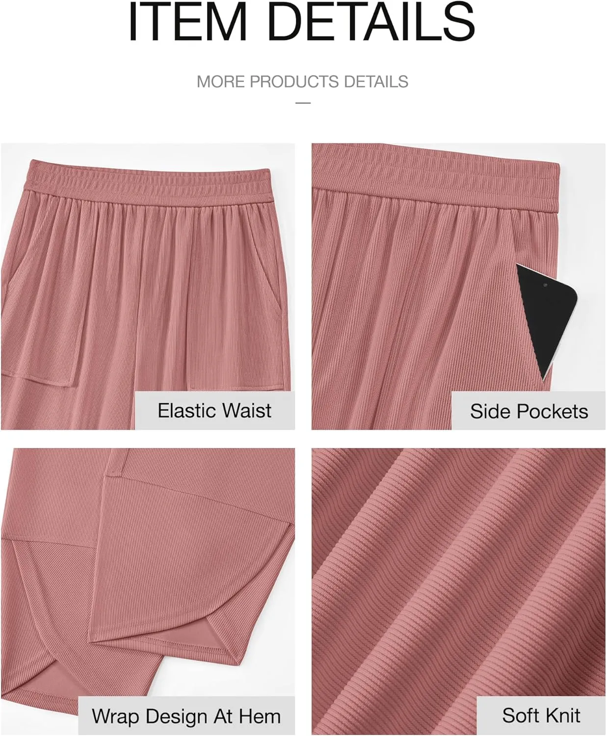 BTFBM Women's Wide Leg Palazzo Harem Pants Casual Loose Elastic Waist Sweatpants 2024 Fall Baggy Long Trousers Pockets