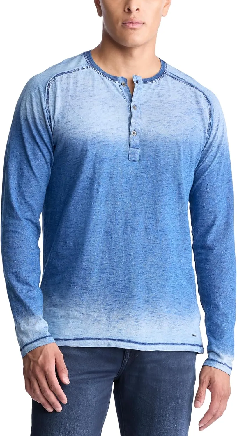 Buffalo David Bitton Men's Long Sleeve Henley