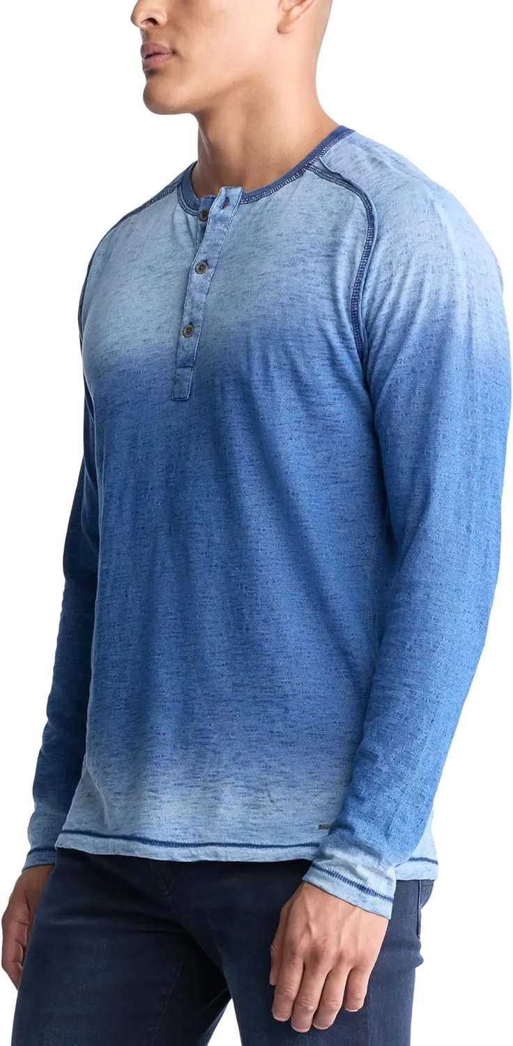 Buffalo David Bitton Men's Long Sleeve Henley