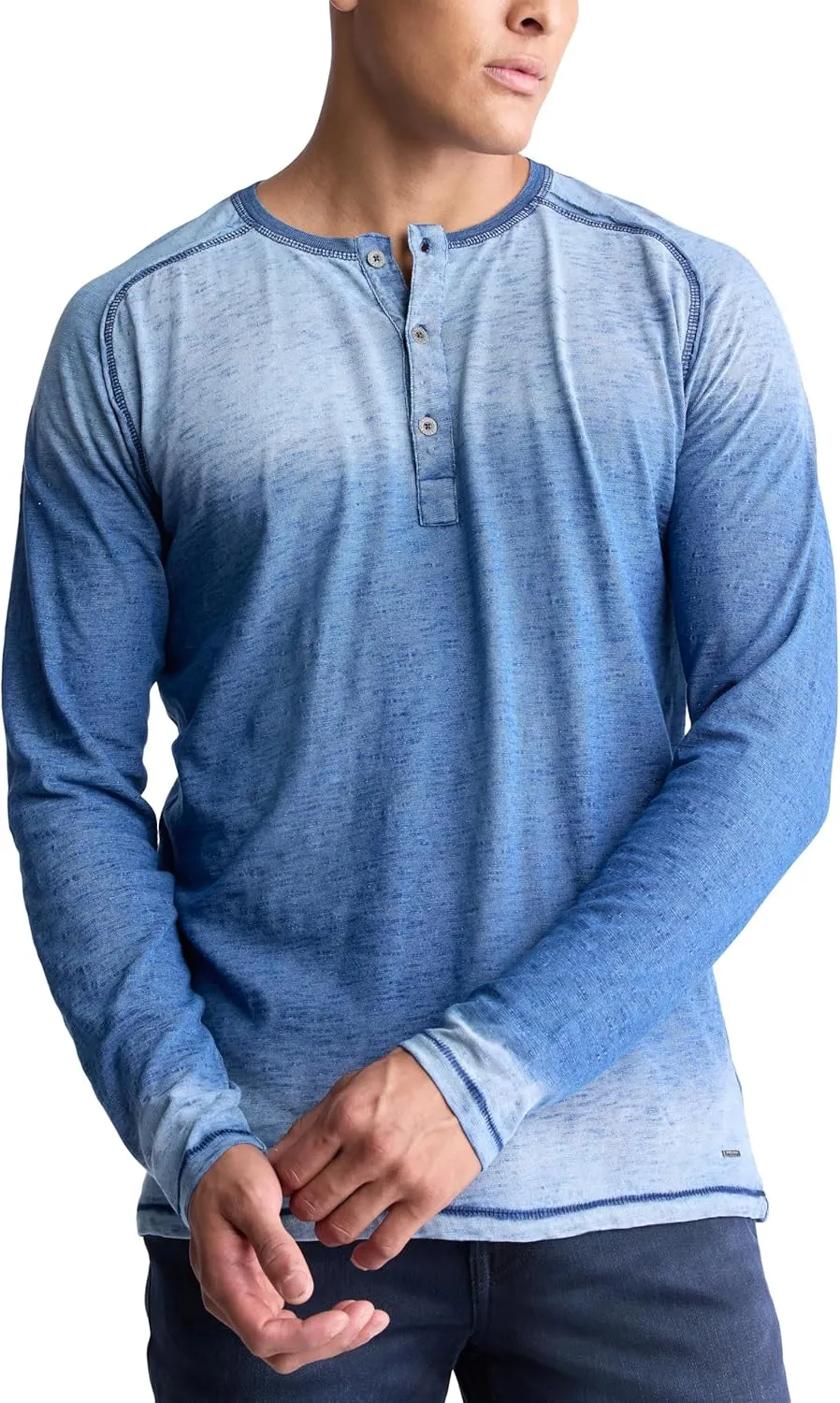 Buffalo David Bitton Men's Long Sleeve Henley