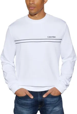 Calvin Klein Mens Standard Fit Crew Neck Sweatshirt