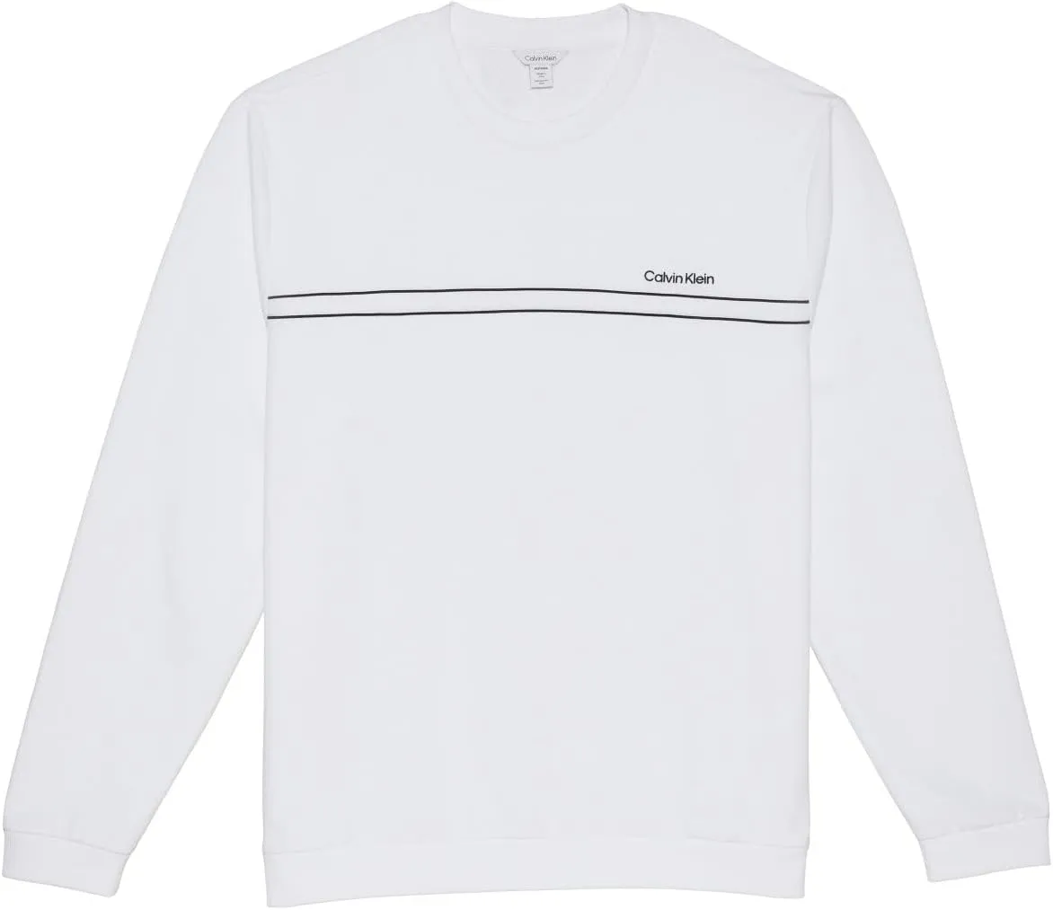 Calvin Klein Mens Standard Fit Crew Neck Sweatshirt