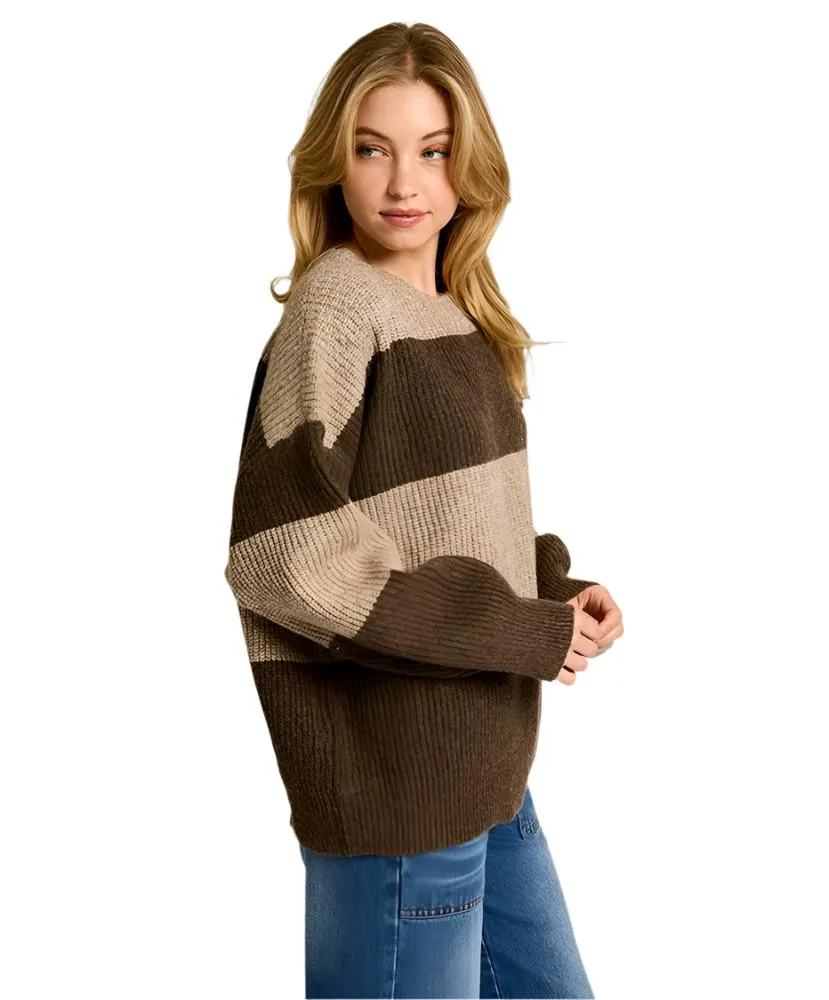 Carrie Colorblock Sweater
