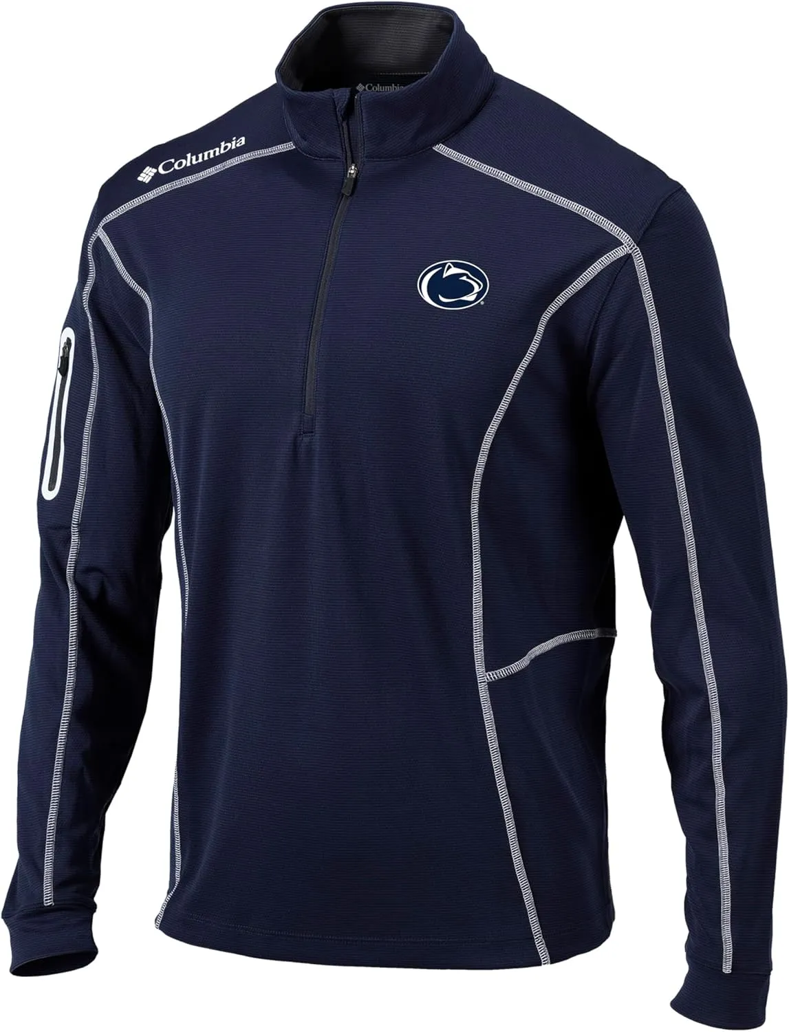 Columbia Golf Men's Penn State Univ Shotgun 1/4 Zip