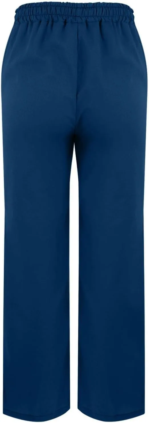 Cotton Linen Pants for Women Summer Beach Lounge with Pockets Loose Fit Casual Elastic Waist Trousers