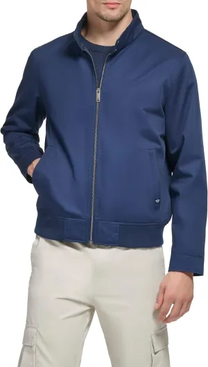 Dockers Men's 2 Bomber Jacket, Navy Welt Pocket, X-Large