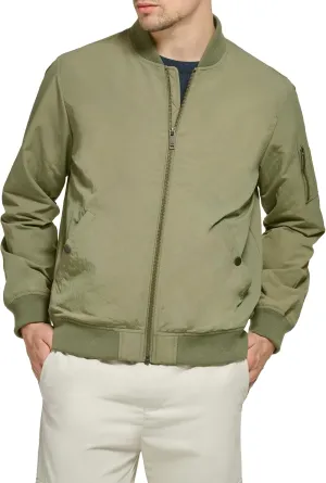 Dockers Men's 2 Bomber Jacket, Olive Welt Pocket, XX-Large