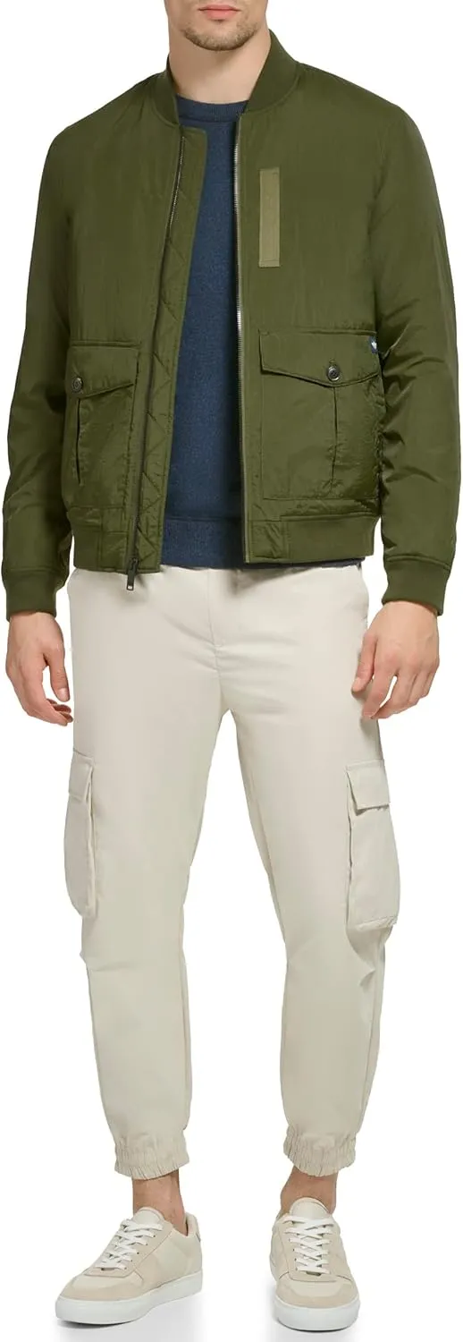 Dockers Men's 2-Pocket Bomber Jacket