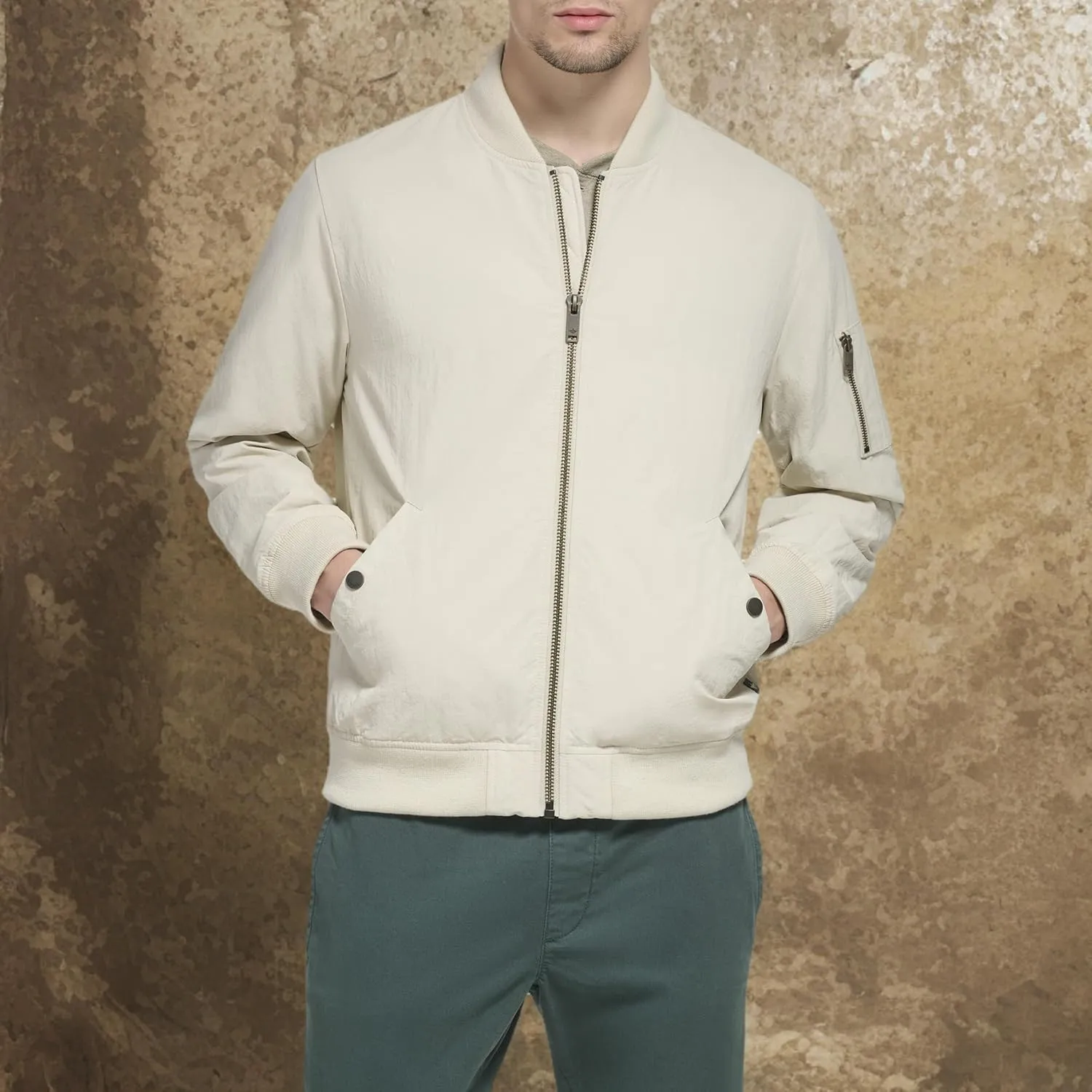 Dockers Men's 2-Pocket Bomber Jacket