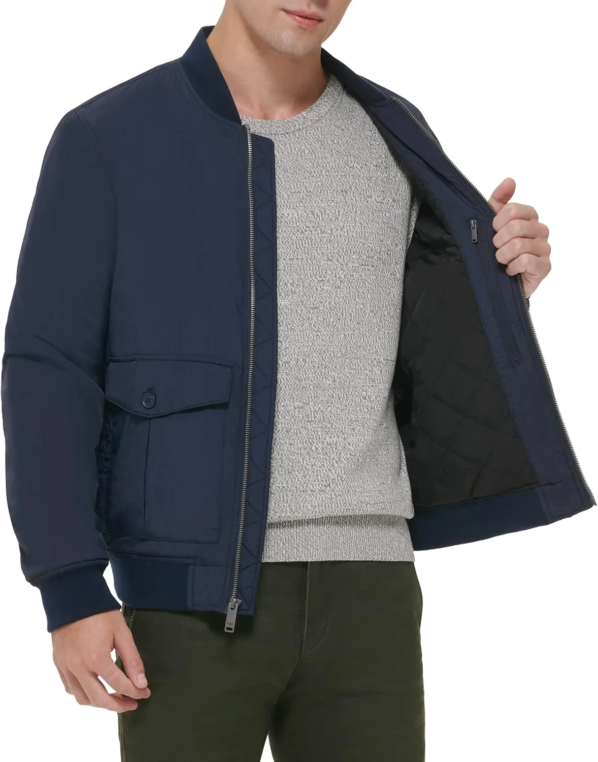 Dockers Men's 2-Pocket Bomber Jacket