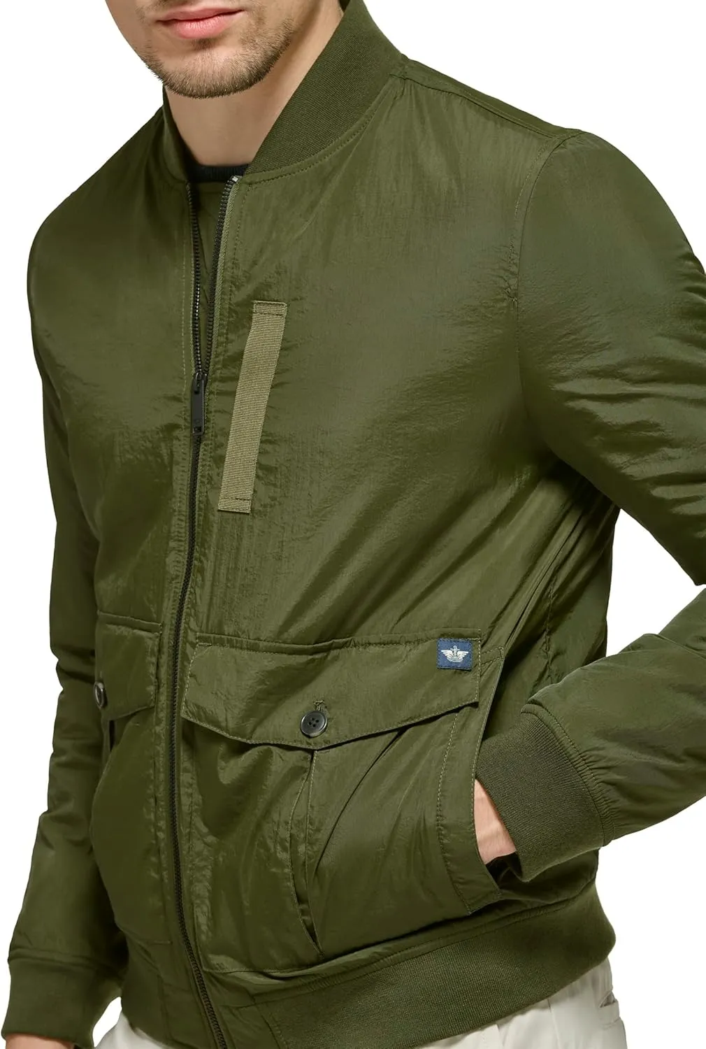 Dockers Men's 2-Pocket Bomber Jacket