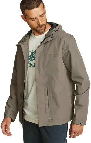 Eddie Bauer Men's Packable Waterproof Rainfoil Storm Jacket