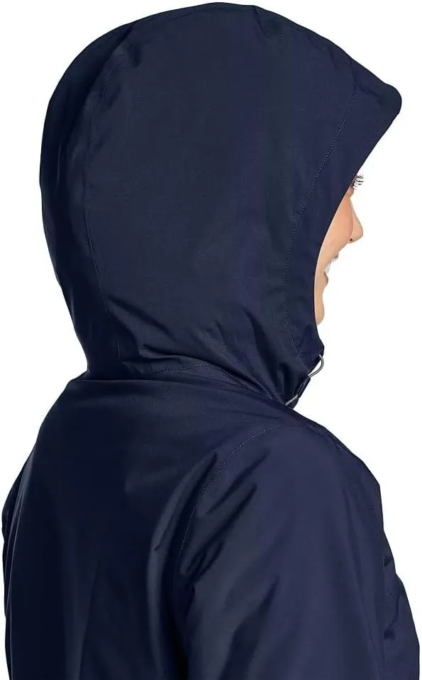 Eddie Bauer Women's Cloud Cap Insulated Waterproof Trench Coat