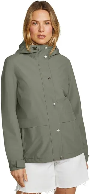 Eddie Bauer Women's Rainfoil Storm Waterproof Jacket