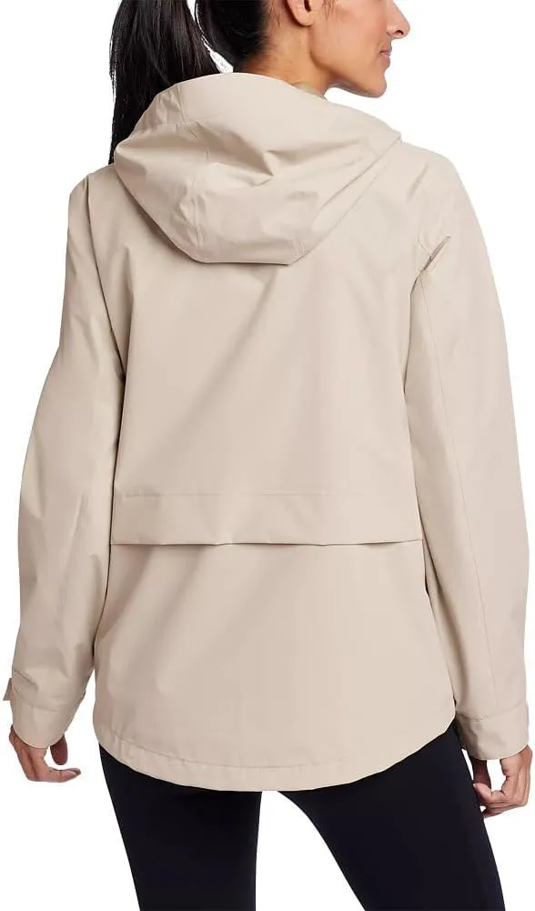 Eddie Bauer Women's Waterproof Rainfoil Storm Rain Jacket