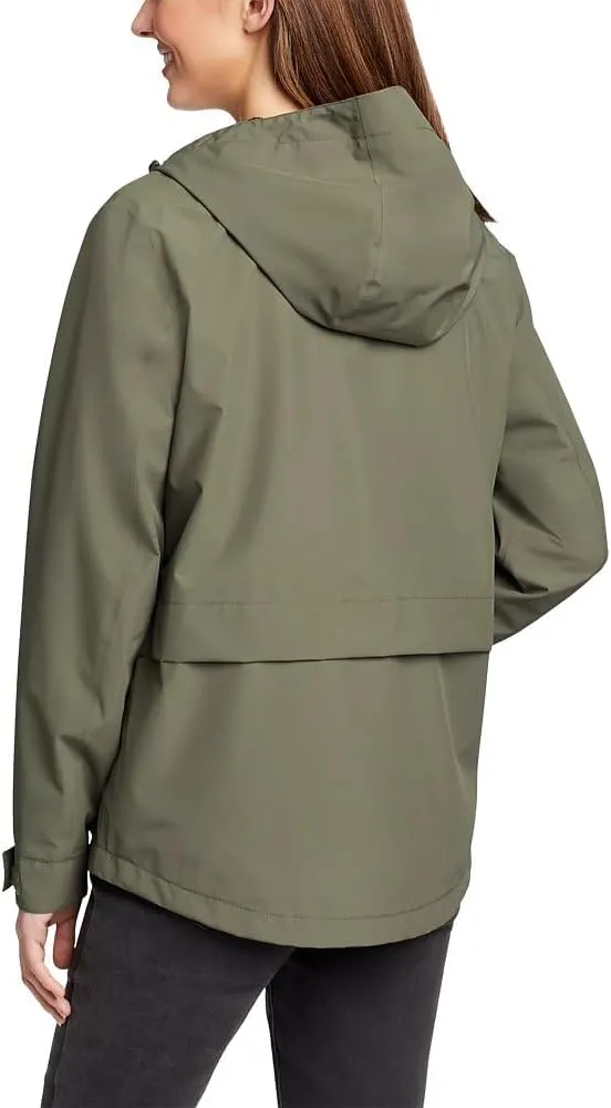 Eddie Bauer Women's Waterproof Rainfoil Storm Rain Jacket