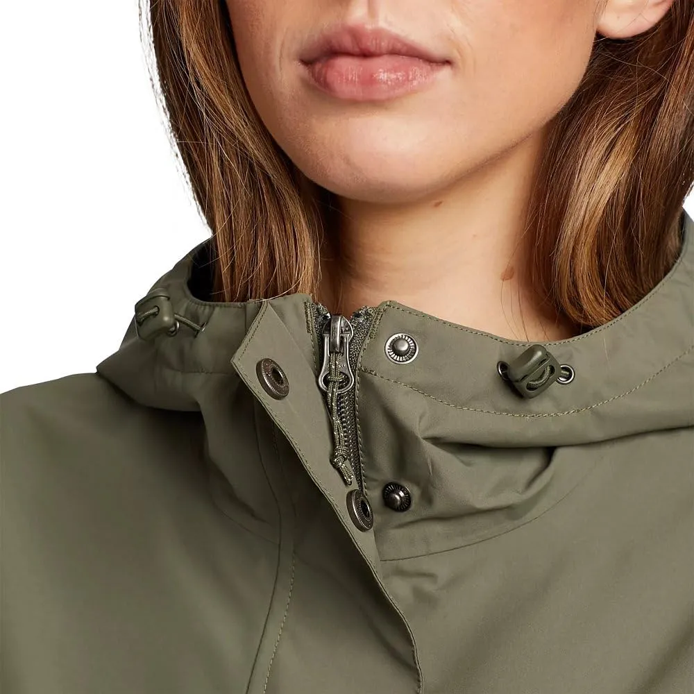 Eddie Bauer Women's Waterproof Rainfoil Storm Rain Jacket