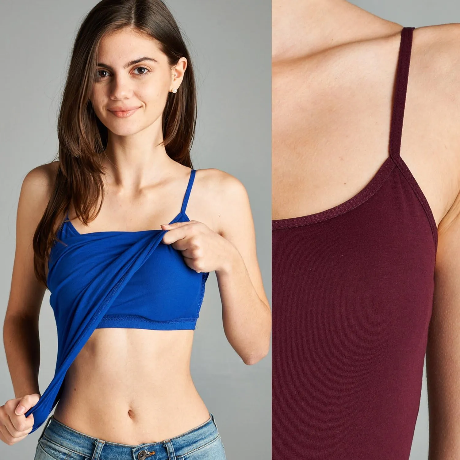 Emmalise PreTeen Training Bra Camisole Wireless Built in Fabric Support Cami