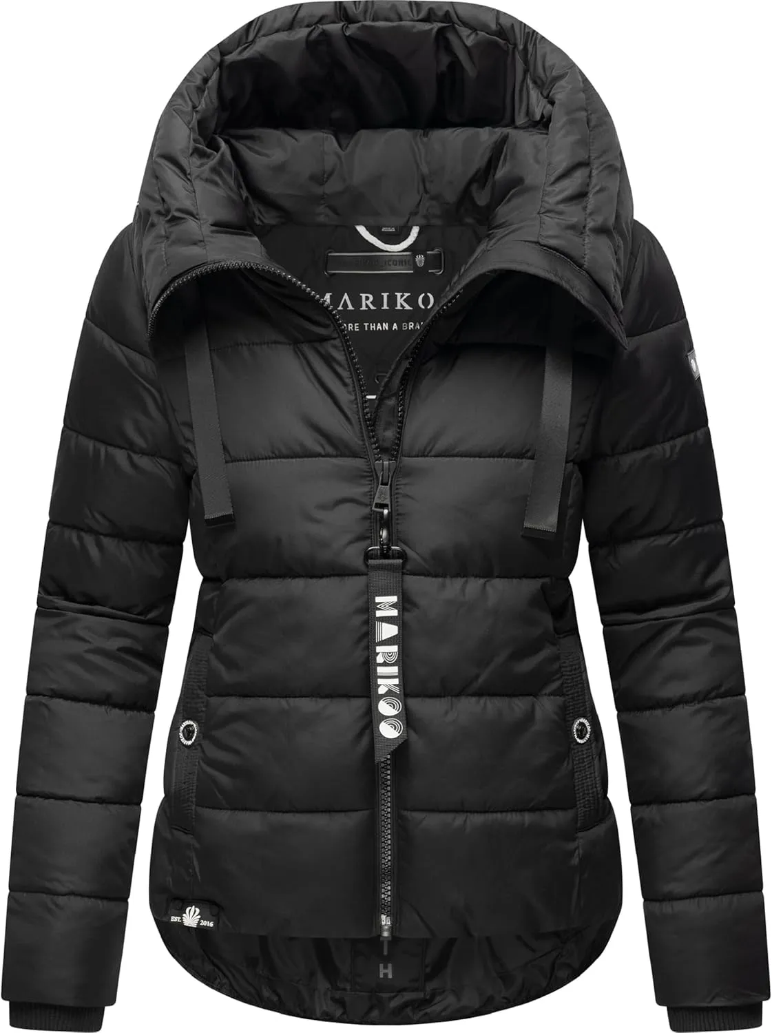 Fall & Winter Jacket for Women | Windproof & Weather-Resistant Jacket | Hooded Medium-Weight Coat | Amayaa XS-XXL