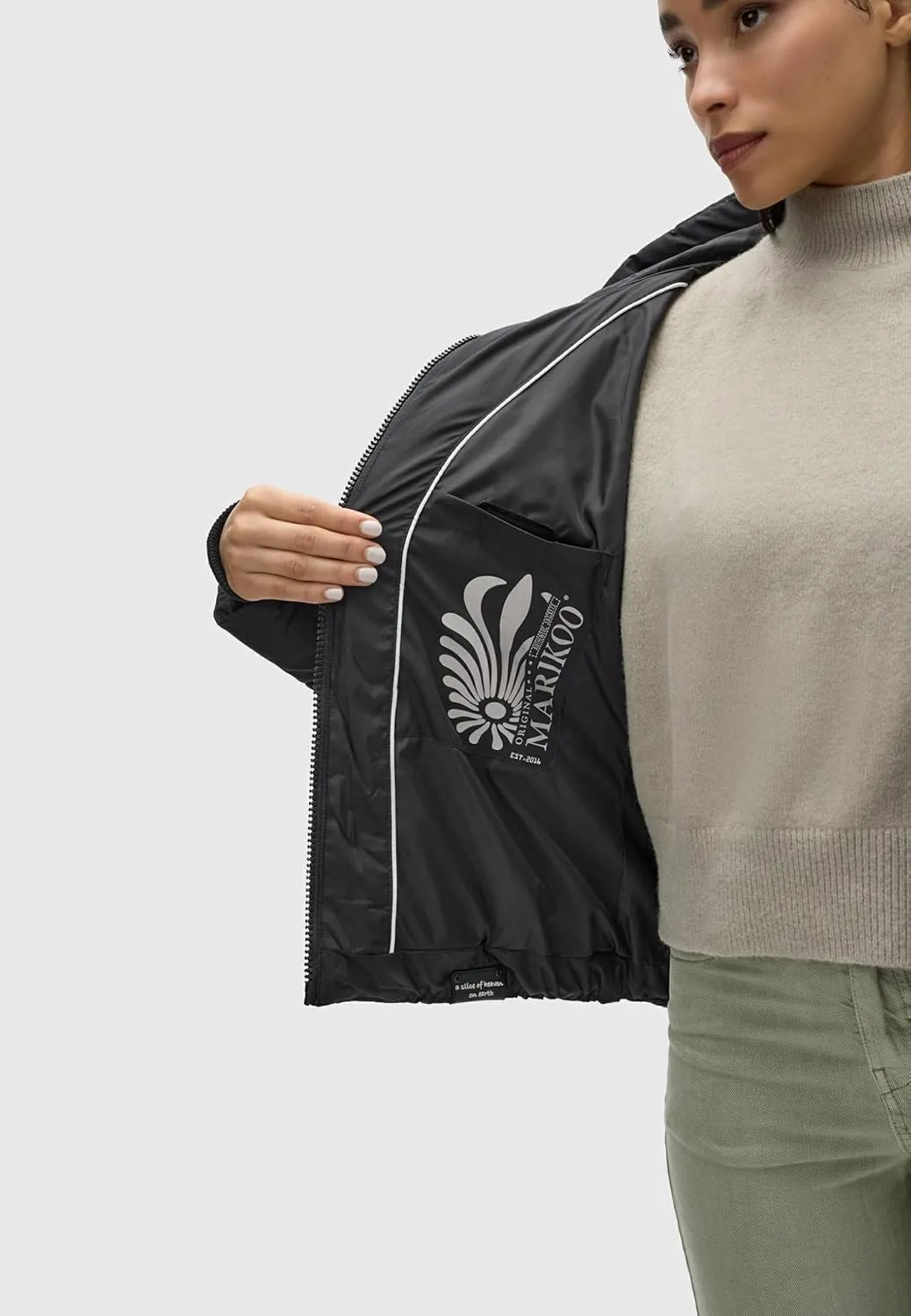Fall & Winter Jacket for Women | Windproof & Weather-Resistant Jacket | Hooded Medium-Weight Coat | Amayaa XS-XXL