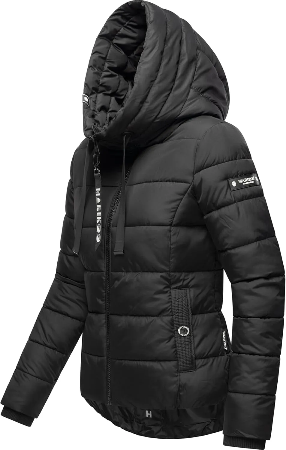 Fall & Winter Jacket for Women | Windproof & Weather-Resistant Jacket | Hooded Medium-Weight Coat | Amayaa XS-XXL
