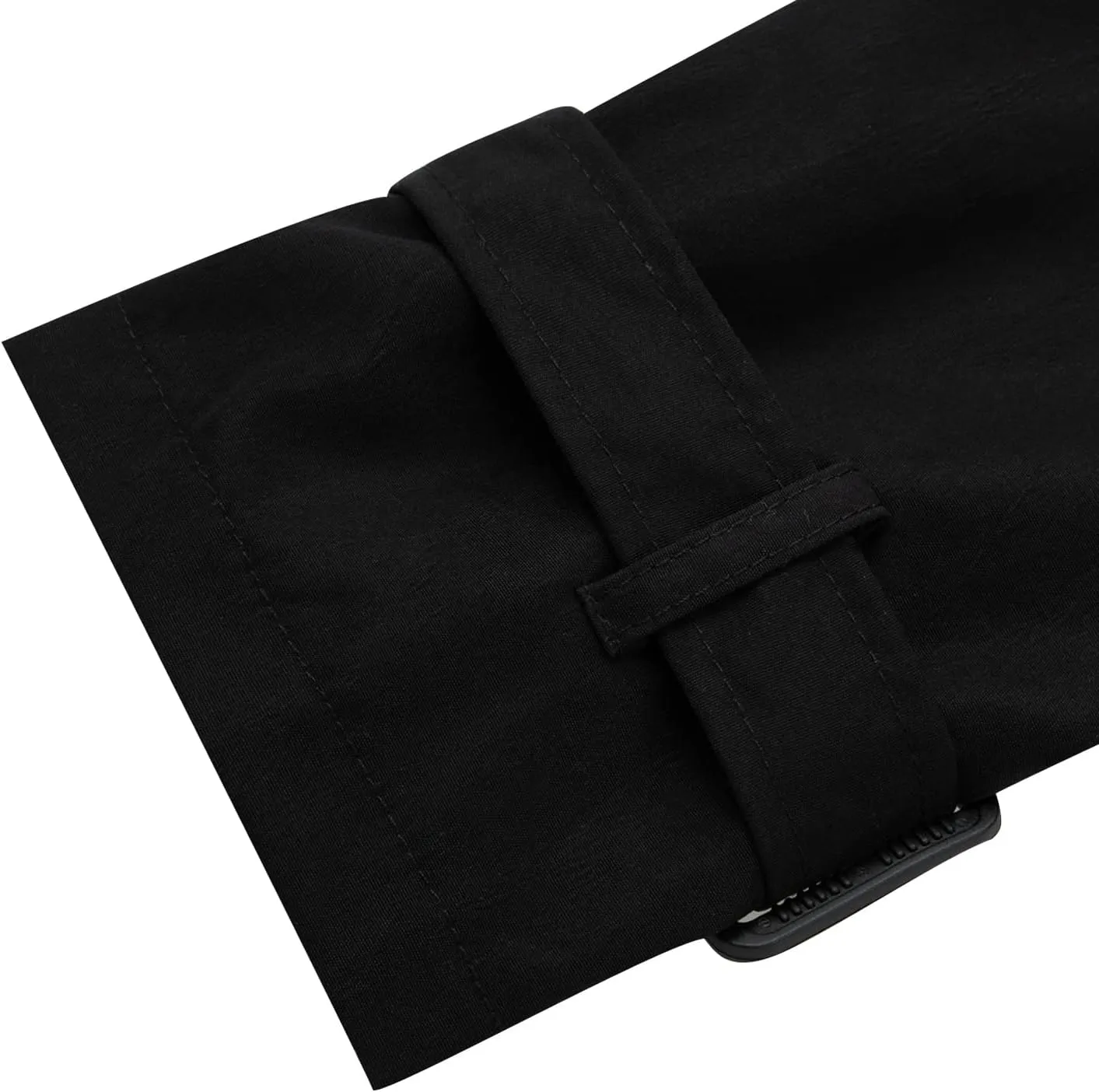 FEORJGP Women Casual Long Trench Coat Jacket Lapel Double Breasted Slim Coat Long Sleeve Overcoat with Belt Windproof Outwear