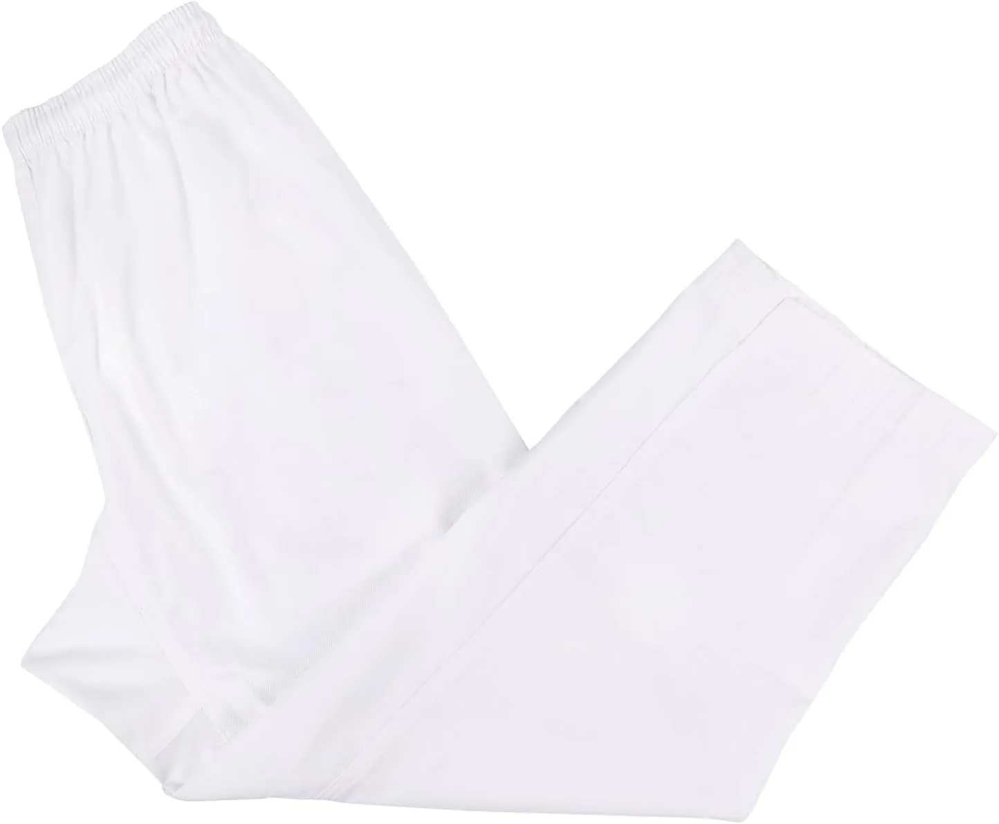 FitsT4 Sports Karate Pants 8oz Middleweight Elastic Waist Martial Arts Pants Perfect for Training or Competition, 000-5