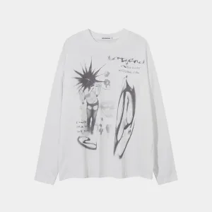 Galactic | Retro Washed Graphic Sweatshirt