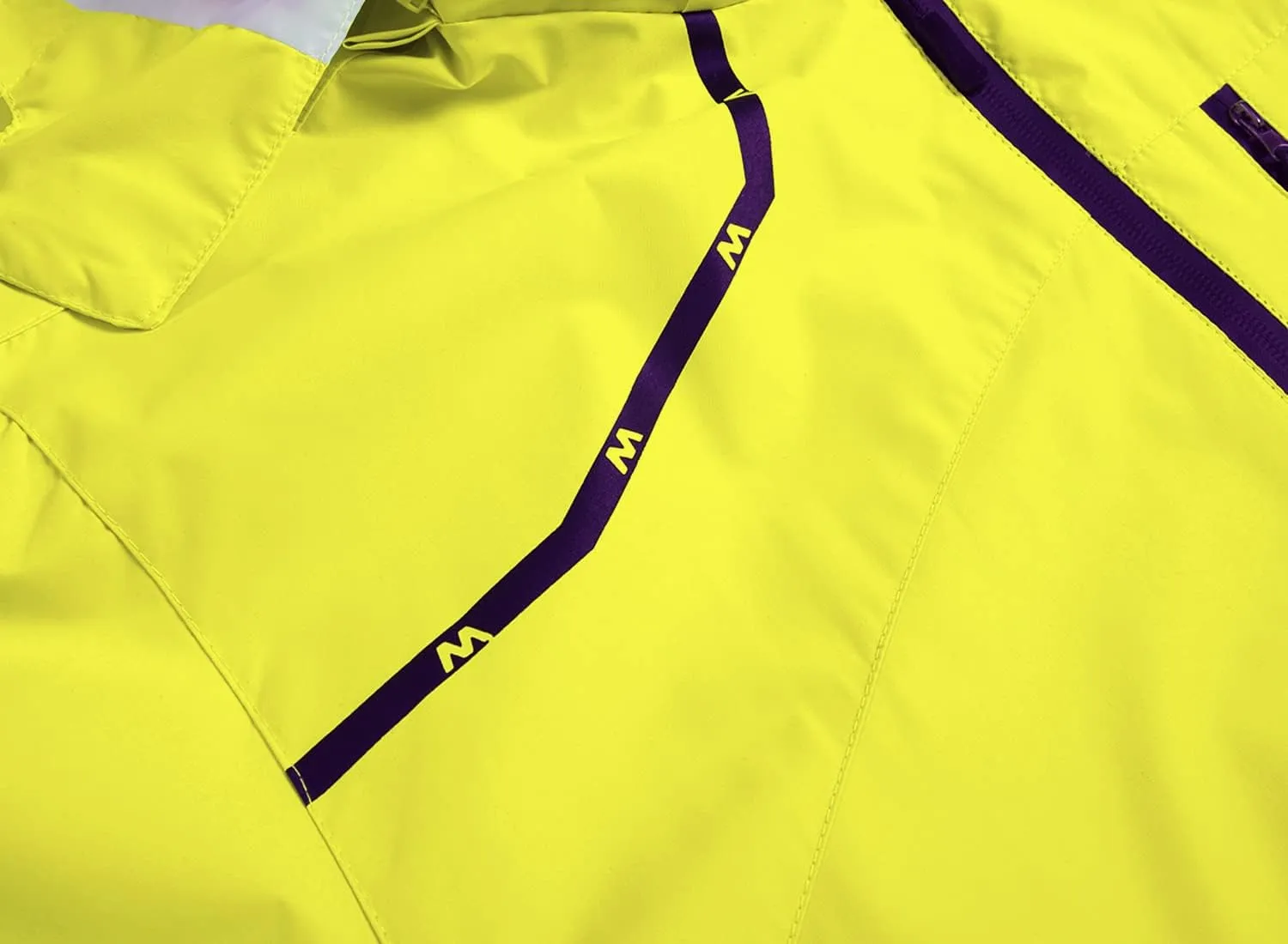 GIISAM Women's Waterproof Rain Jacket,Lightweight Windproof Full Zip Women's Packable Fall Raincoat Windbreaker with Hood
