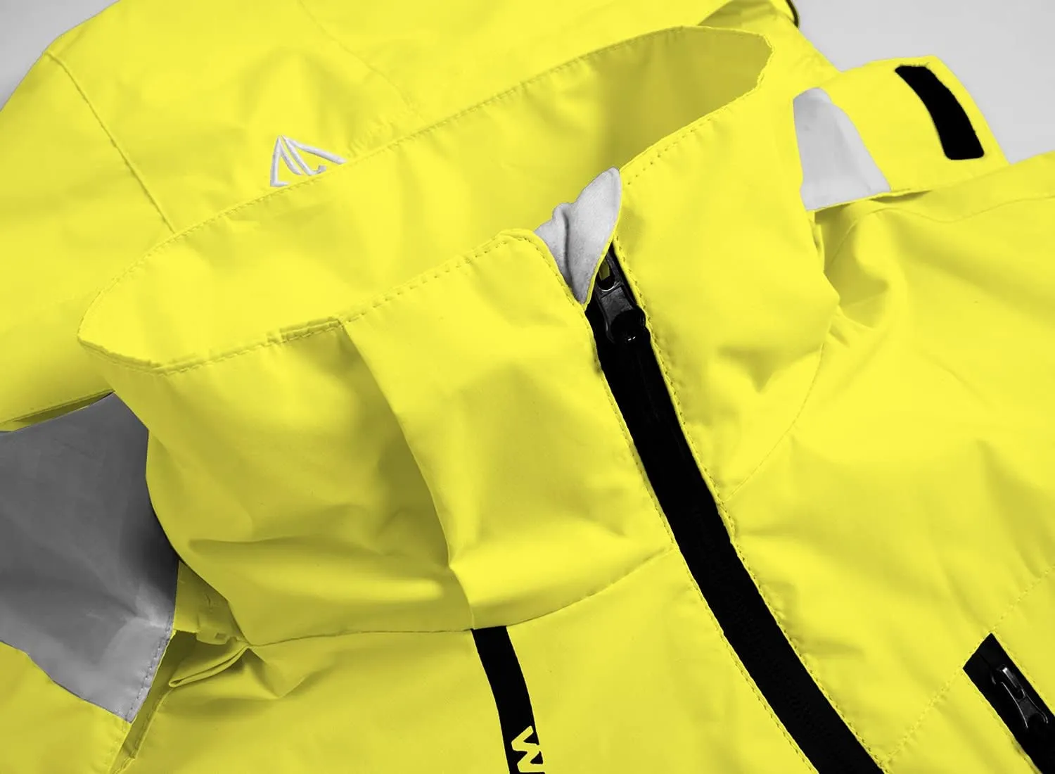 GIISAM Women's Waterproof Rain Jacket,Lightweight Windproof Full Zip Women's Packable Fall Raincoat Windbreaker with Hood