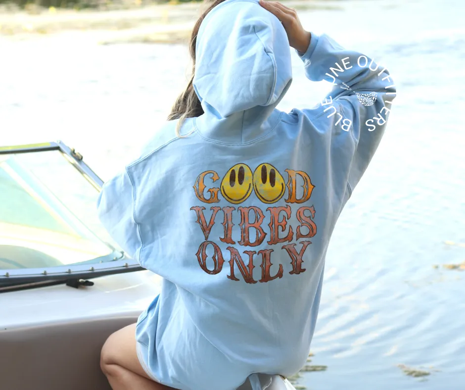 Good Vibes Only | 90's Vibe Hoodie