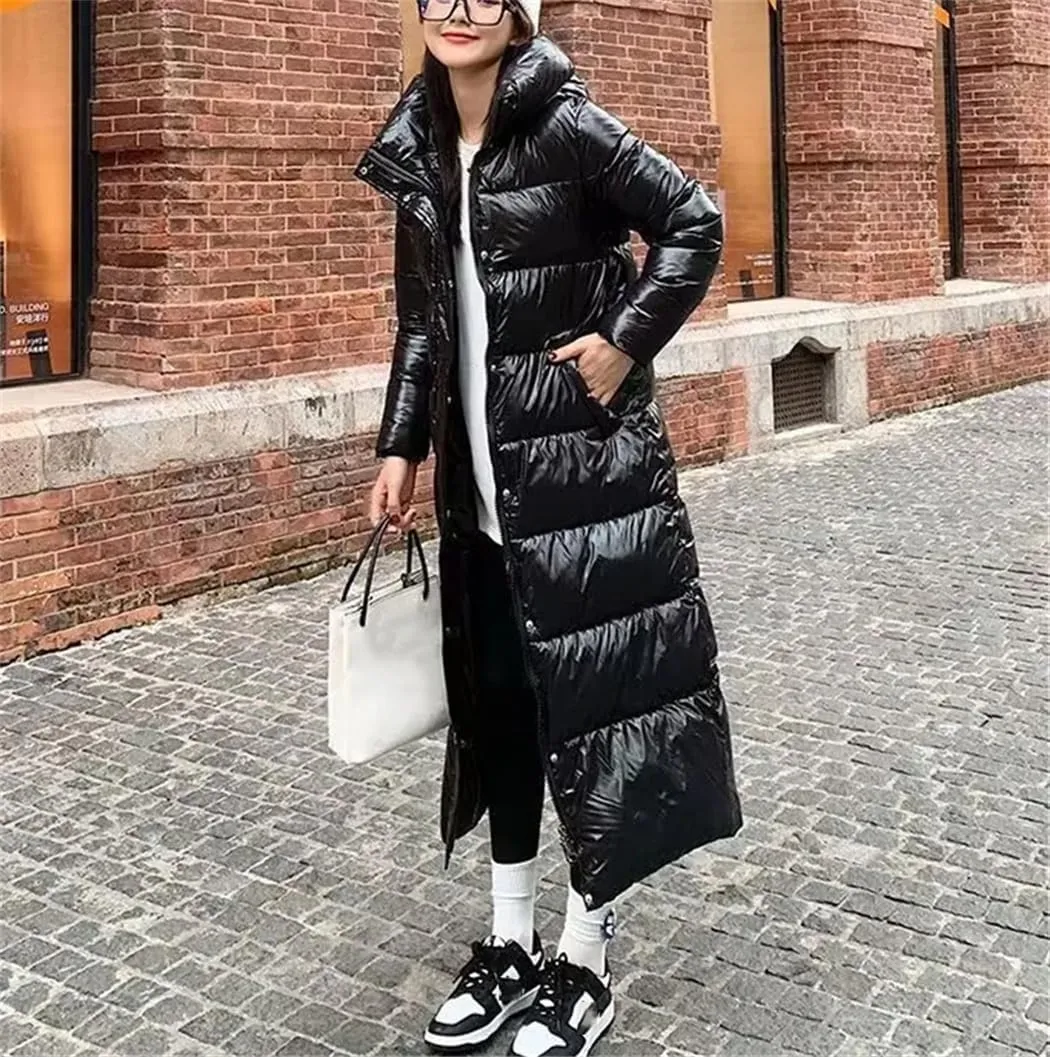 Haitpant Hooded Winter Warm Down Jacket Female Parkas Plus Size Women Winter Coat Long Parkas Winter Jacket
