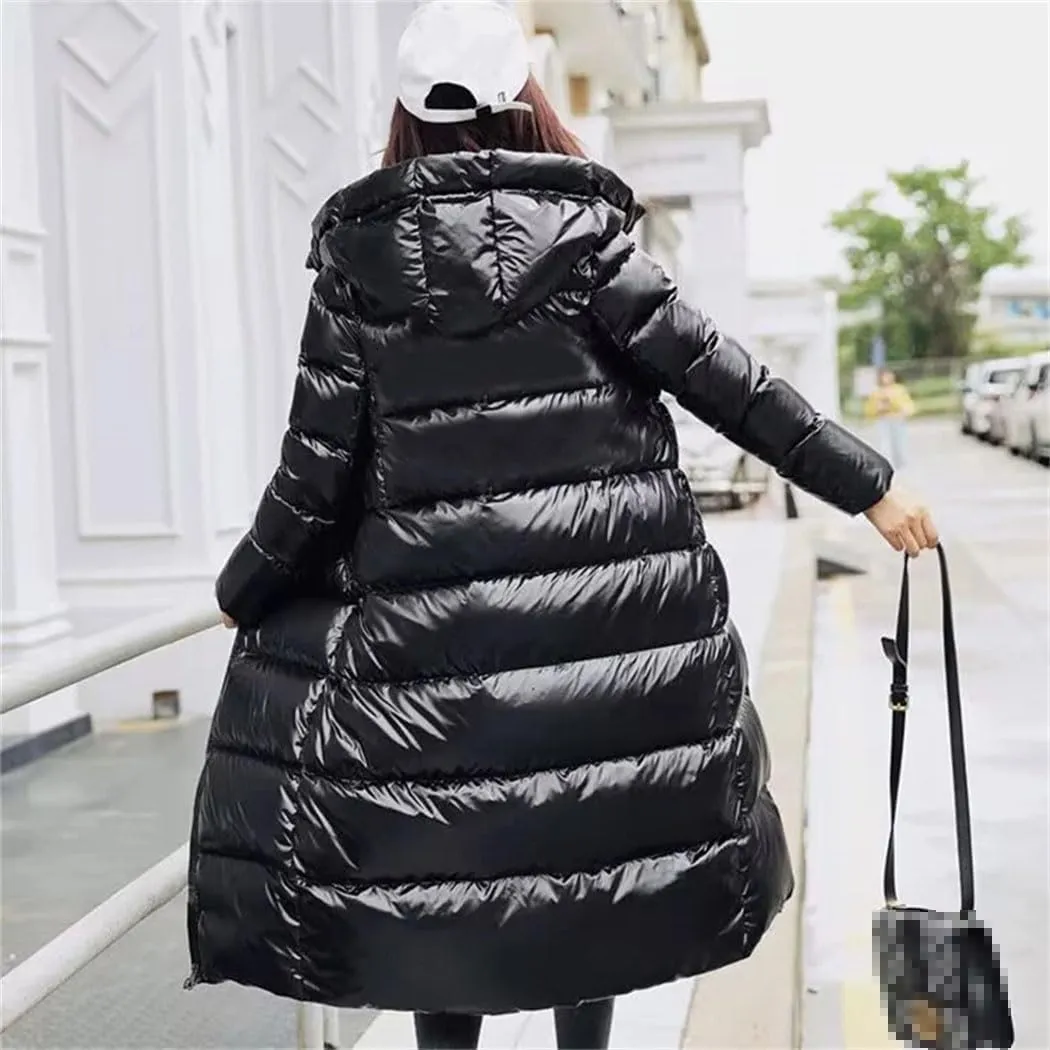Haitpant Hooded Winter Warm Down Jacket Female Parkas Plus Size Women Winter Coat Long Parkas Winter Jacket