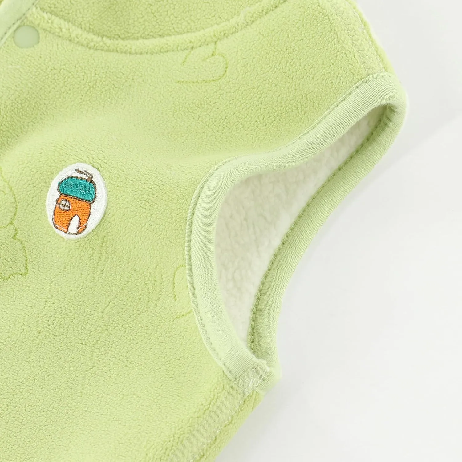 High Thick Baby Vest for Girls&Boys, Button Down Purcotton Toddler Cardigan Girl&Boys for Spring&Fall&Winter