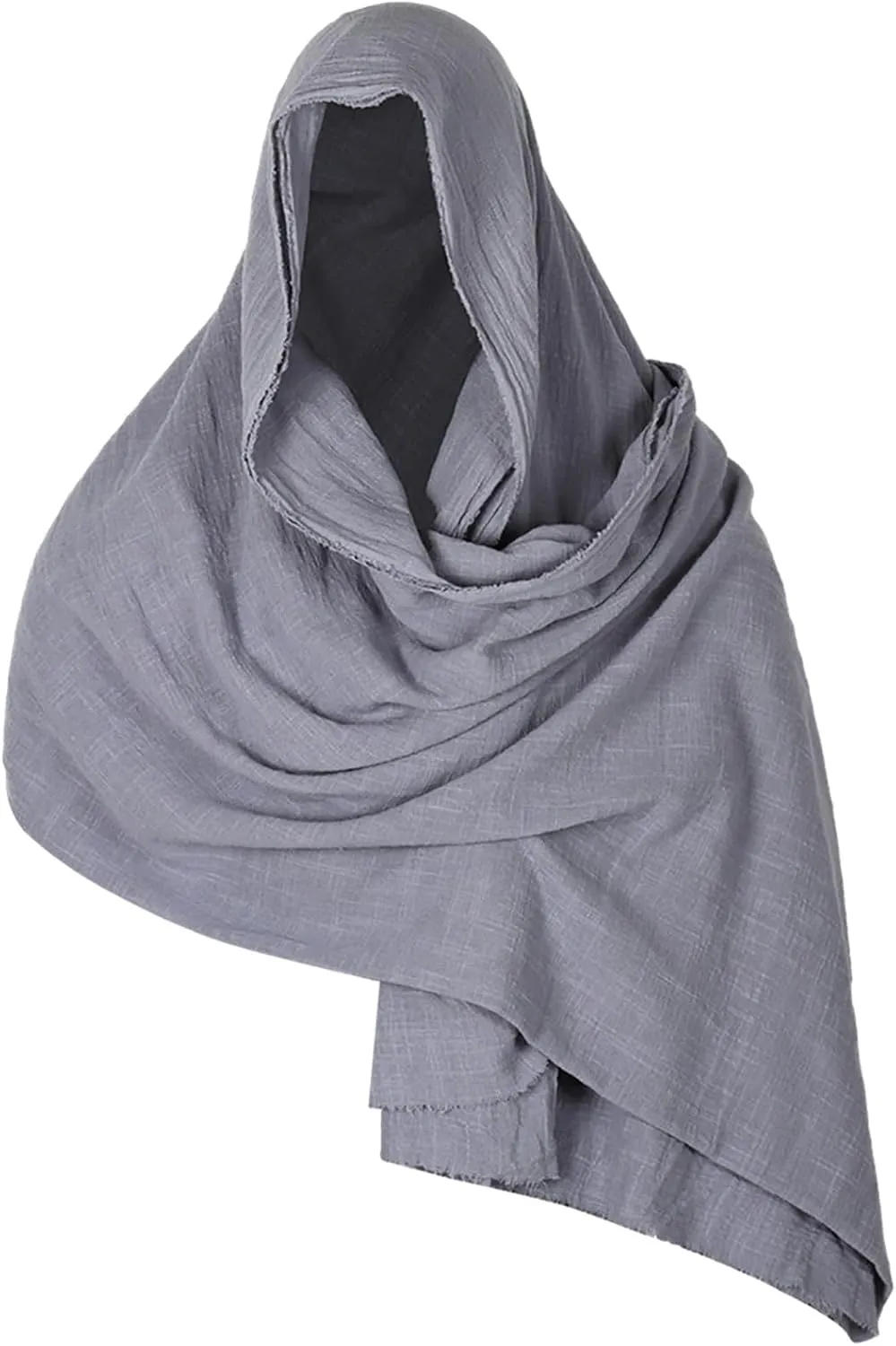 Hood Cloak,Scarf Men Shoulder Cowl Shemagh Tacticals Desert Head Neck Scarf Arab Wrap 90x51inches Medieval Hood Cloak