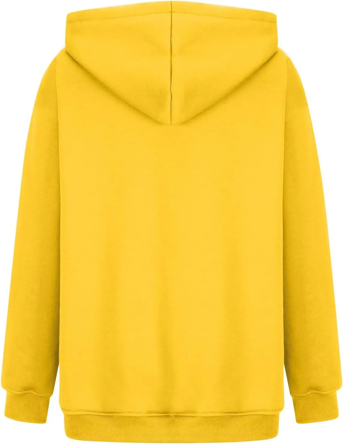Hoodies for Women Drawstring Lightweight Fleece Oversized Sweatshirt Drop Shoulder Baggy Trendy Y2K Hoodie w/Pockets