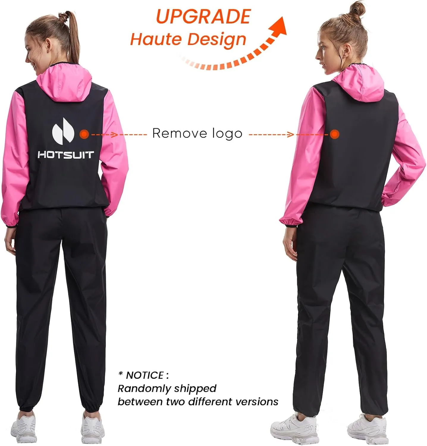 HOTSUIT Sauna Suit for Women Sweat Suits Gym Workout Exercise Sauna Jacket Pant Full Body