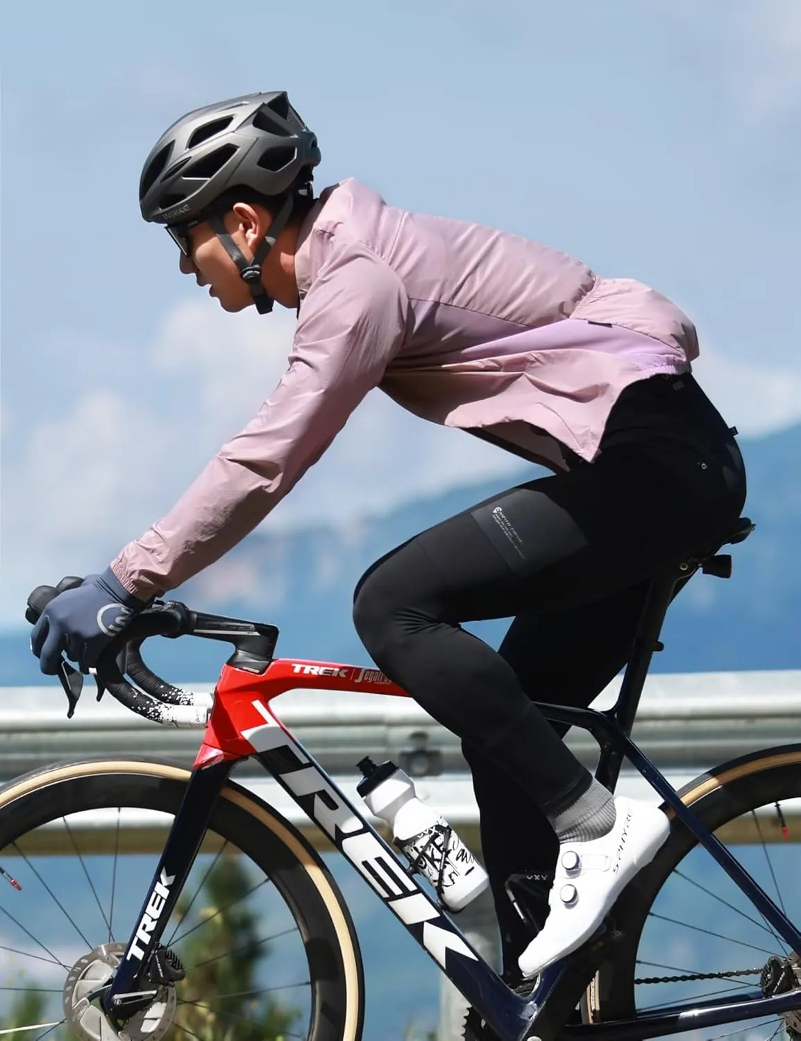 INBIKE Cycling Jacket for Men Women, Windproof Lightweight Running Windbreaker, Breathable Quick Dry Reflective Biking Coat