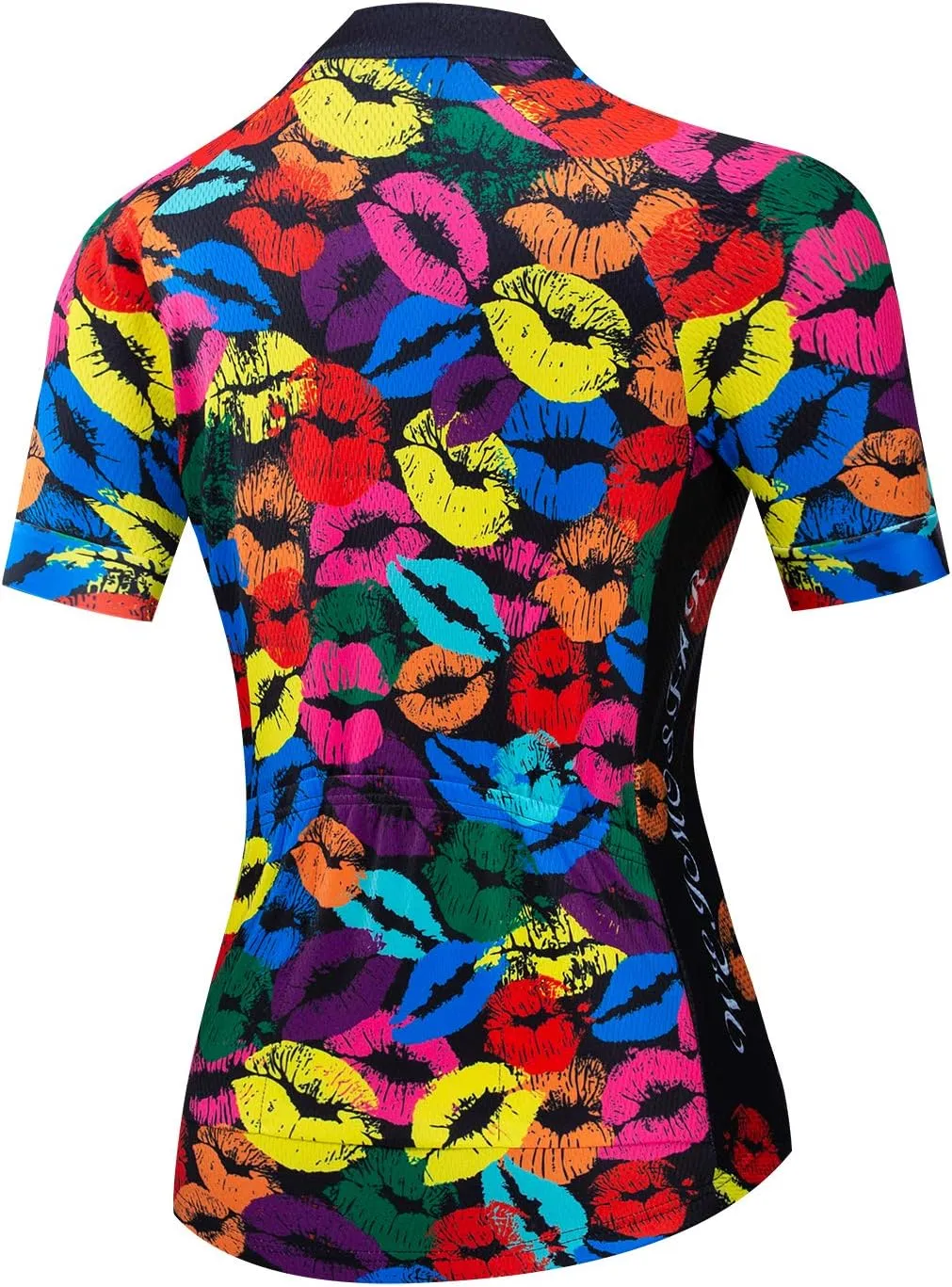 JPOJPO Women's Cycling Jersey Set Short Sleeve with 5D Padded Bike Shorts Breathable Quick-Dry Shirt 3-Pockets
